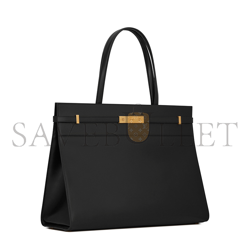 YSL MANHATTAN IN BOX SAINT LAURENT LEATHER 5537450SX0W1000 (40*29.5*15.5cm)